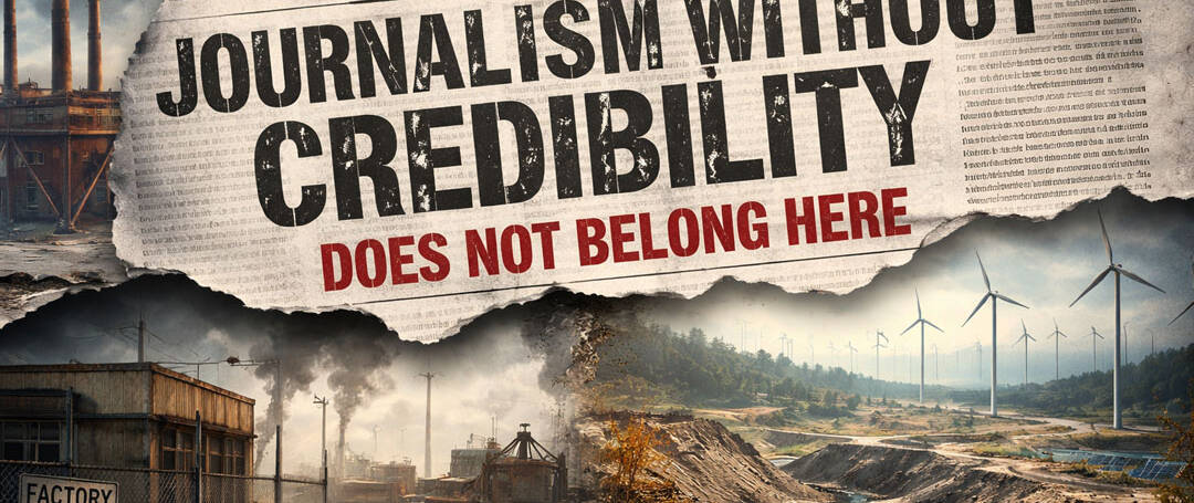 Journalism Without Credibility Does Not Belong Here