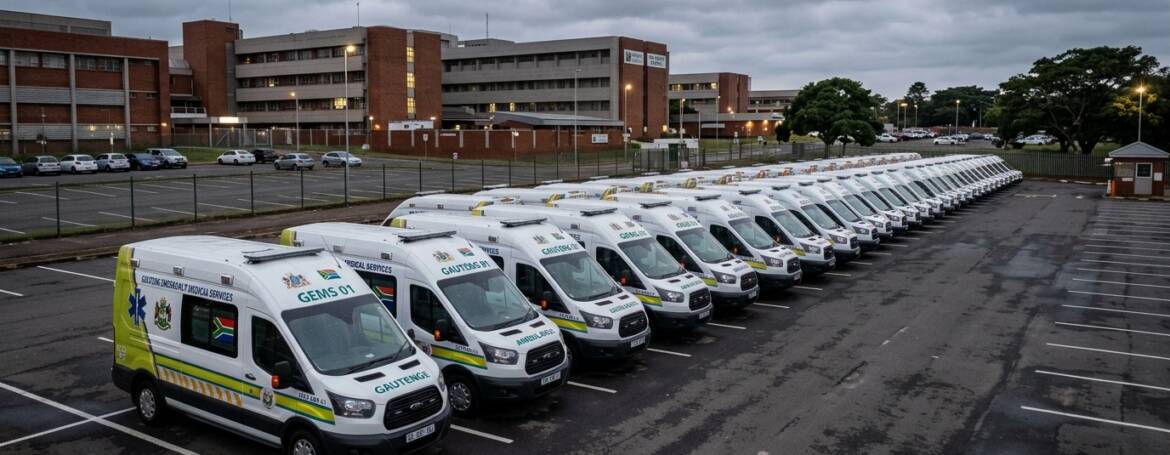 41 New, Unused Ambulances in JHB Is Not Surprising